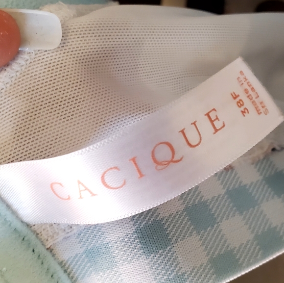 Cacique Boost Plunge Bra 38F - Picture 11 of 12